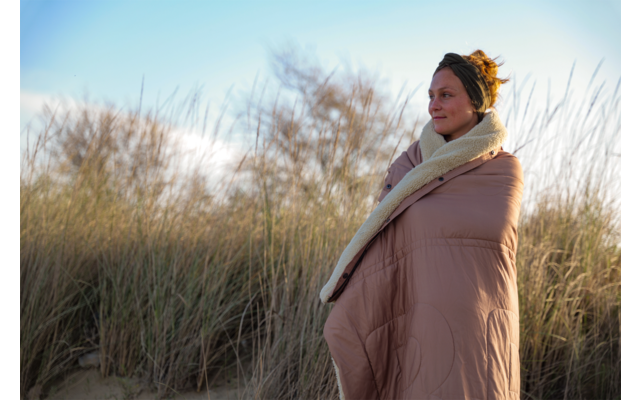 Bentcho Schlafsack 4 in 1 Schlafsack / Decke / Poncho / Wendetasche 160 x 200 cm