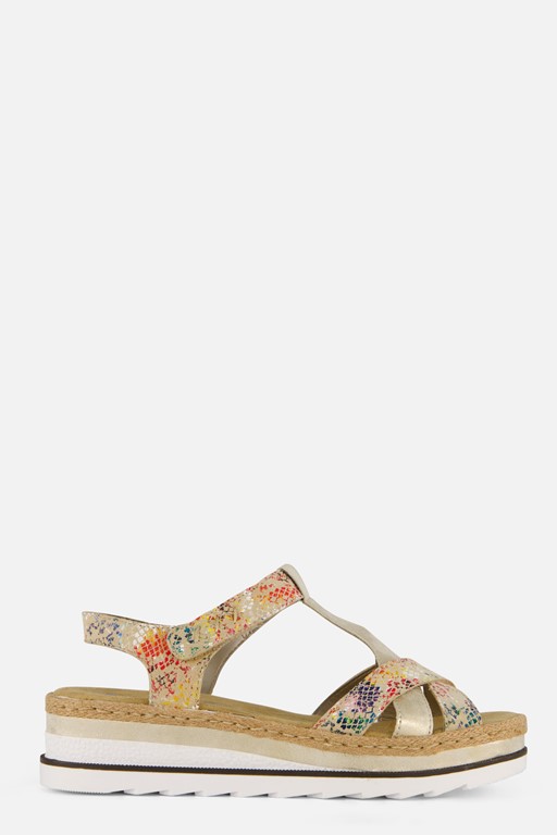 Rieker Sandalen beige Synthetisch