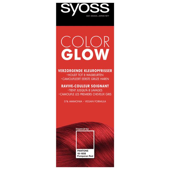 Syoss Color Glow Pompeian Red