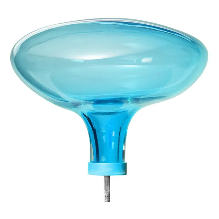 Petite friture Patère en verre Bubble grande | Bleu