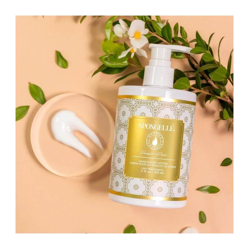 Lotion Corps Riche Fleur de Poire Freesia Pear Spongellé 325ml