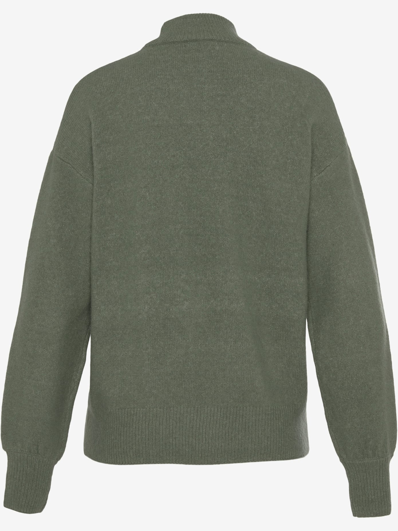 Pull en tricot à col montant