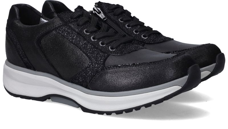 Xsensible Georgia Strechwalker Sneakers Zwart Dames