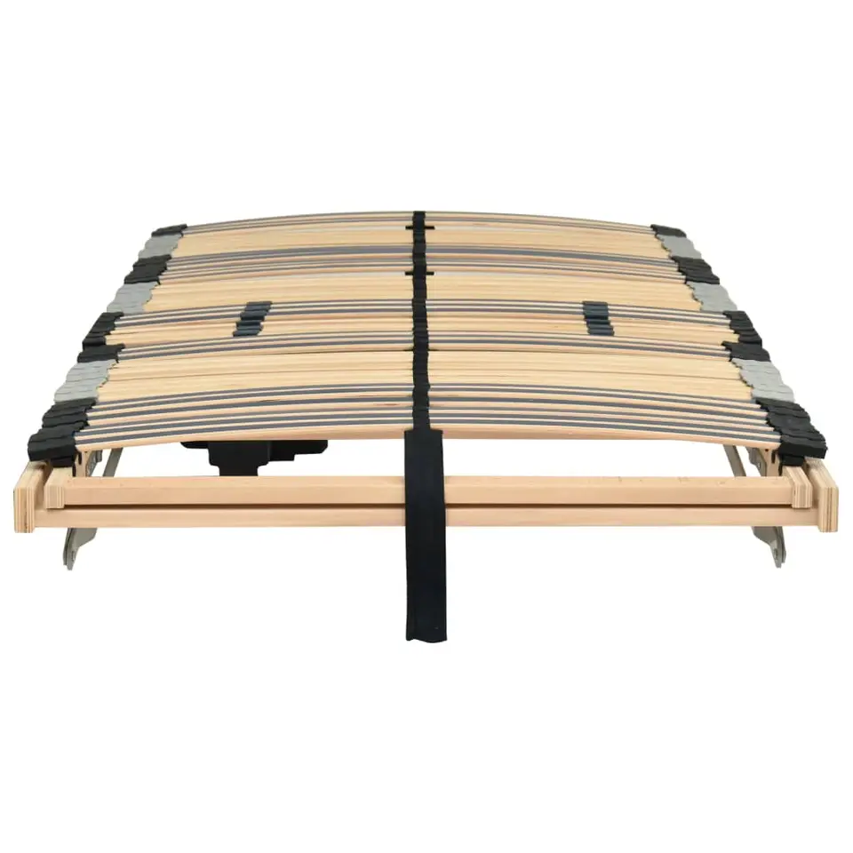 vidaXL - Bedbodem - Bruin - Hout - 90 x 200 cm