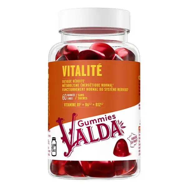 Valda Vitality Gummies, Sabor Natural - Sabor Mirtilo