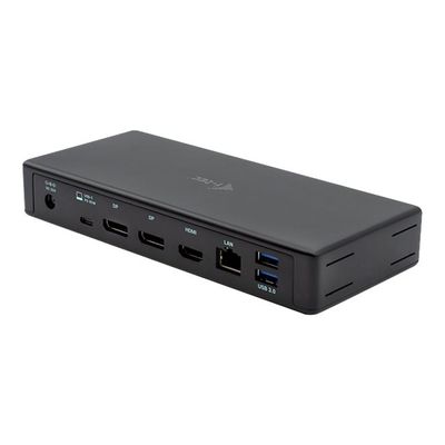i-Tec USB-C/Thunderbolt 3 - Station d'accueil - USB-C 3.1 / Thunderbolt 3 - HDMI, 2 x DP - GigE - 85 Watt - Europe