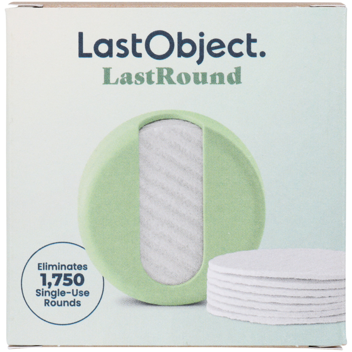 Last Object Wattepads mit Hülle