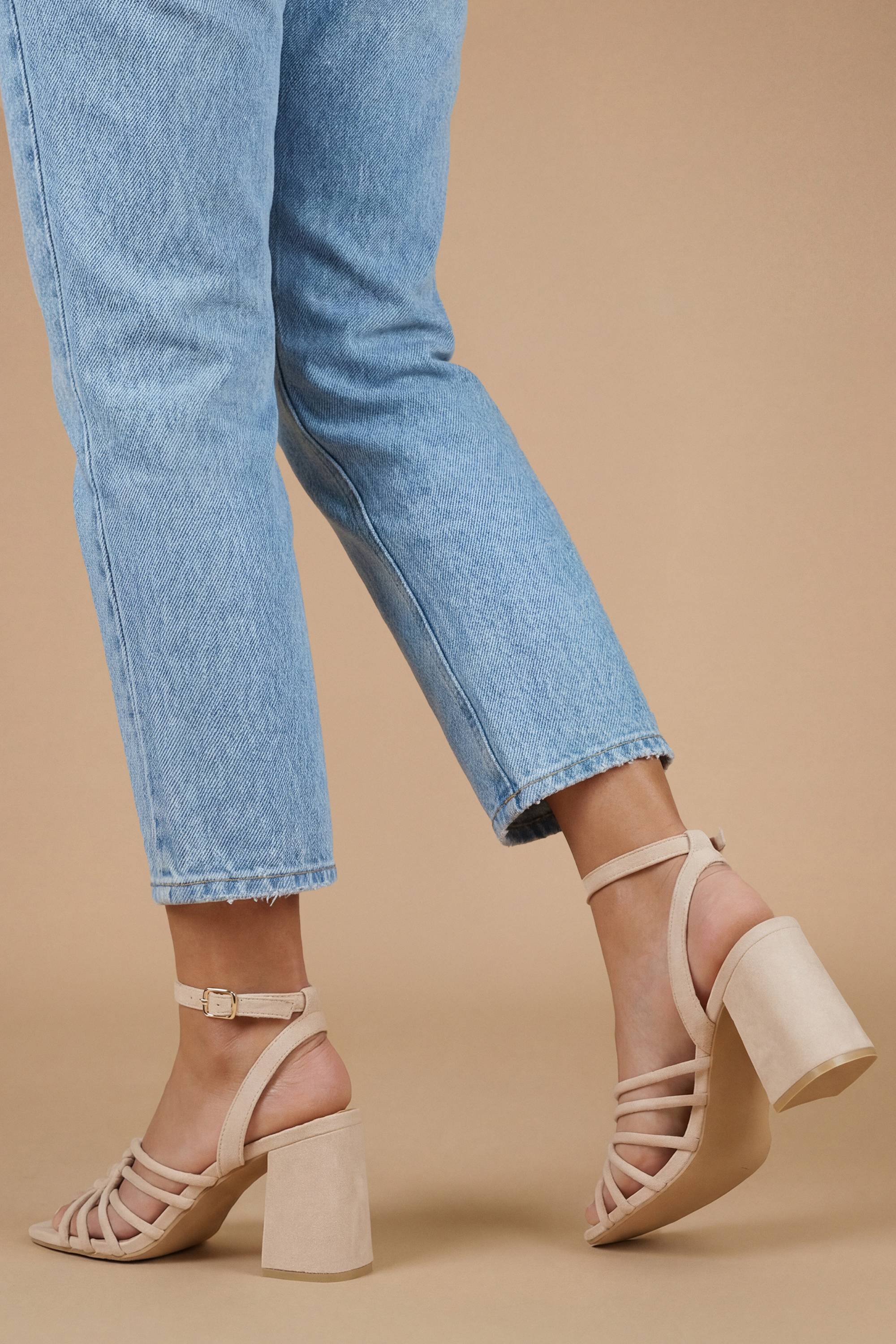 Oasis Sandales À Talons Carrés Et Brides Hettie