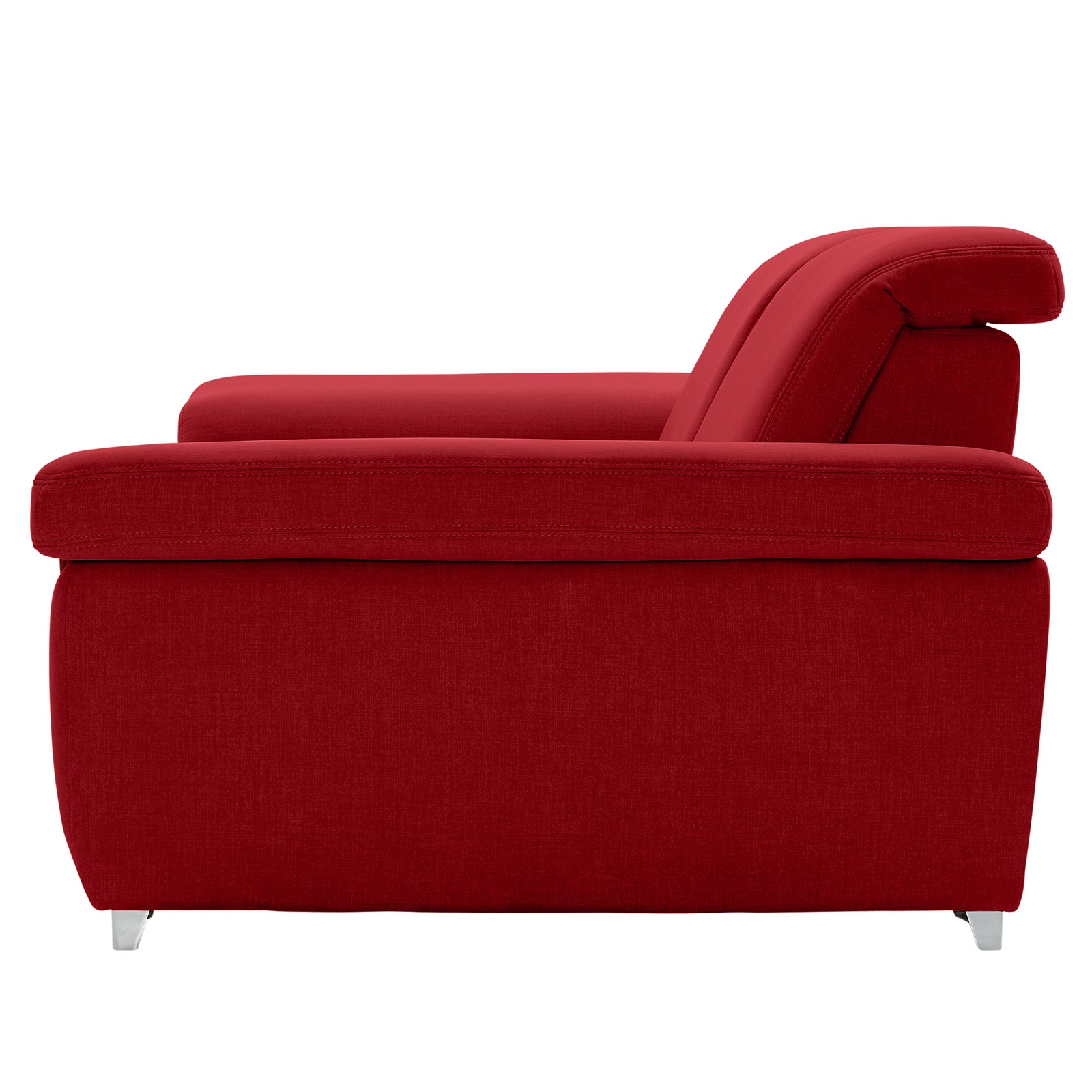 polsterpower 2,5-Sitzer Boxspringsofa - Miro bordeaux - Basismodell