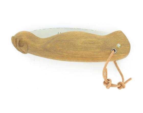 Pèlerin - Coquille Saint-Jacques -Plein Manche - Noyer Couteau de poche par Laguiole en Aubrac