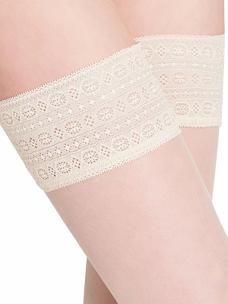 FALKE Strümpfe Stay Ups 15 champagne creme