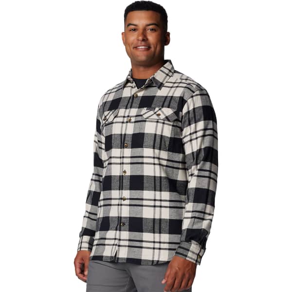 Chemise COLUMBIA FLARE GUN STRETCH FLANNEL BLACK RIVER CROSSING PLAID