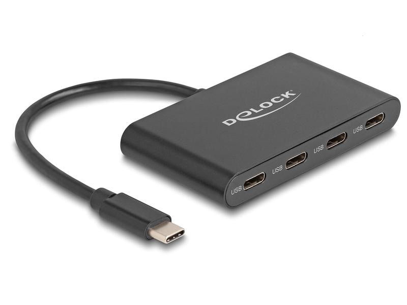 Delock USB-Hub 4 x USB 3.1 Typ-C Vier-Port-USB-C-Hub