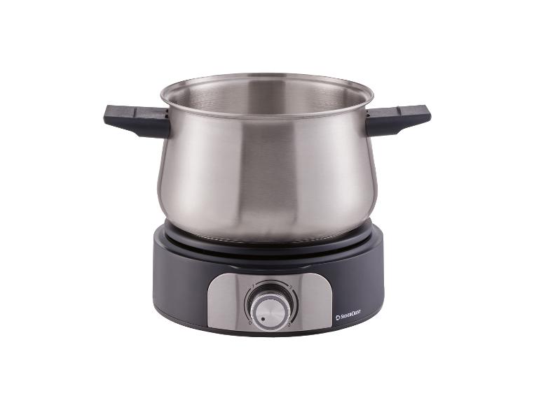 RVS elektrische fonduepan