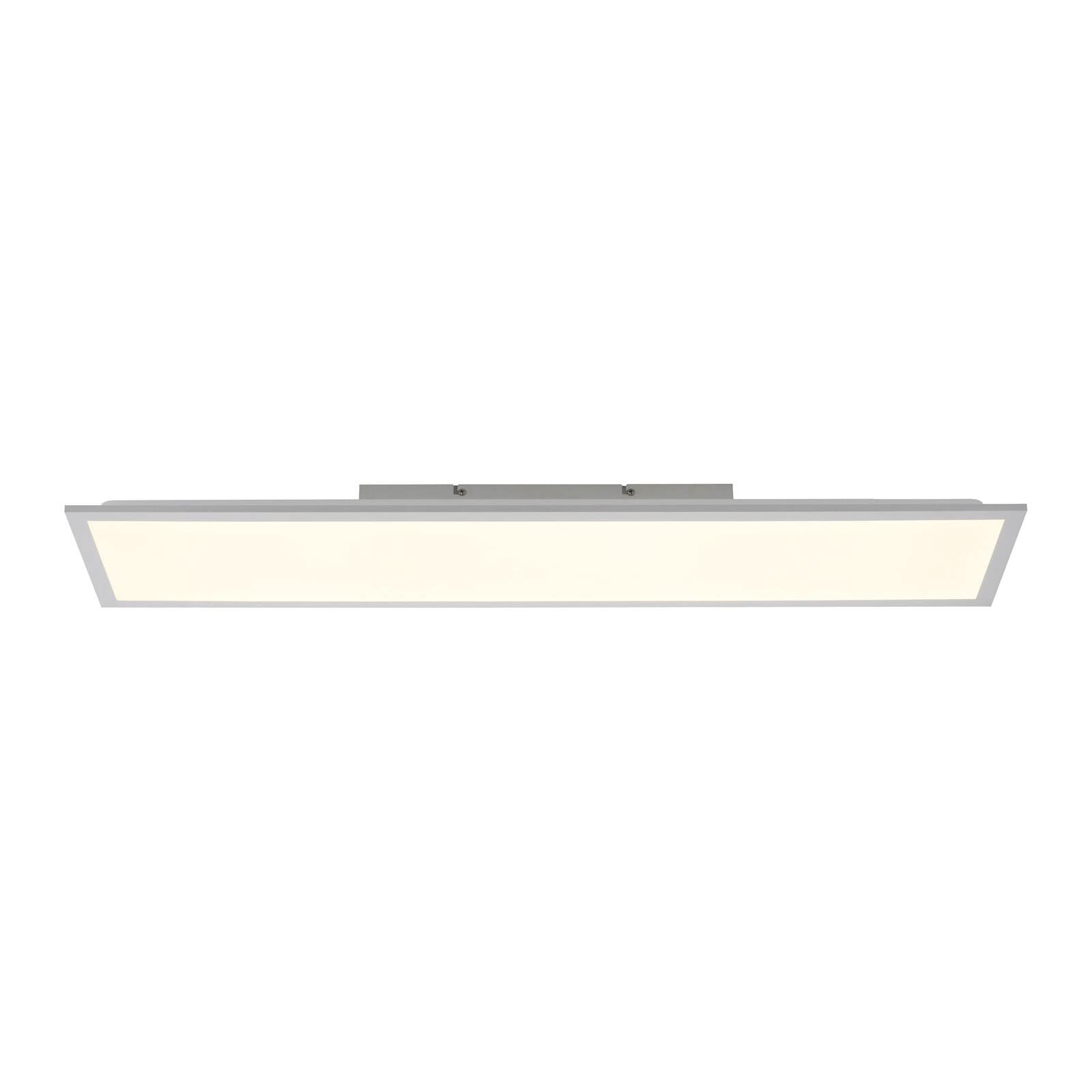 JUST LIGHT LED Deckenlampe FLAT 25 x 100 cm weiß