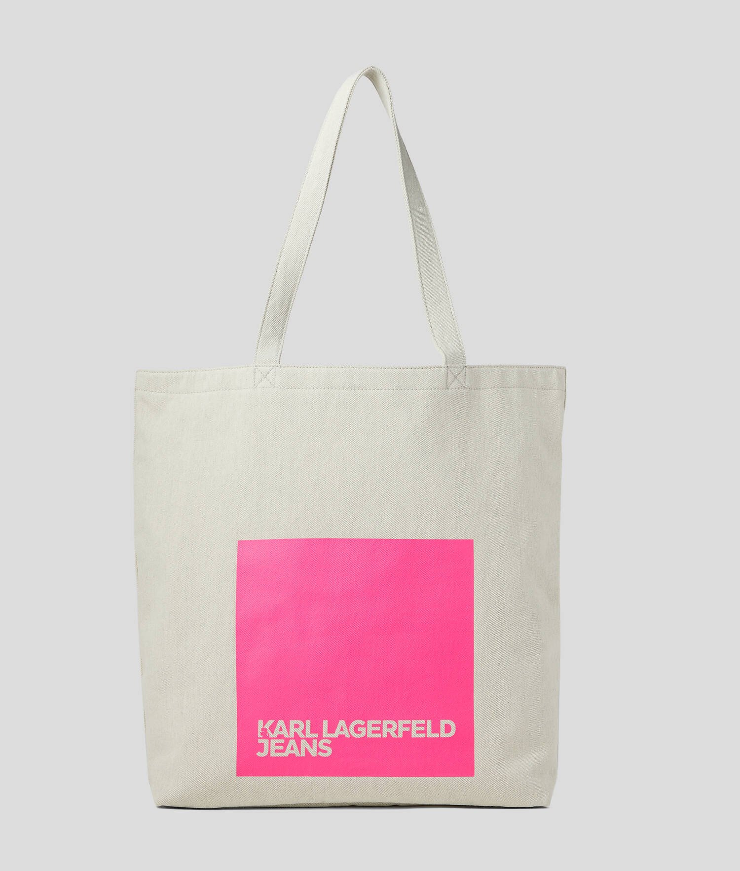 SAC SHOPPER AVEC LOGO KLJ ENCADRÉ