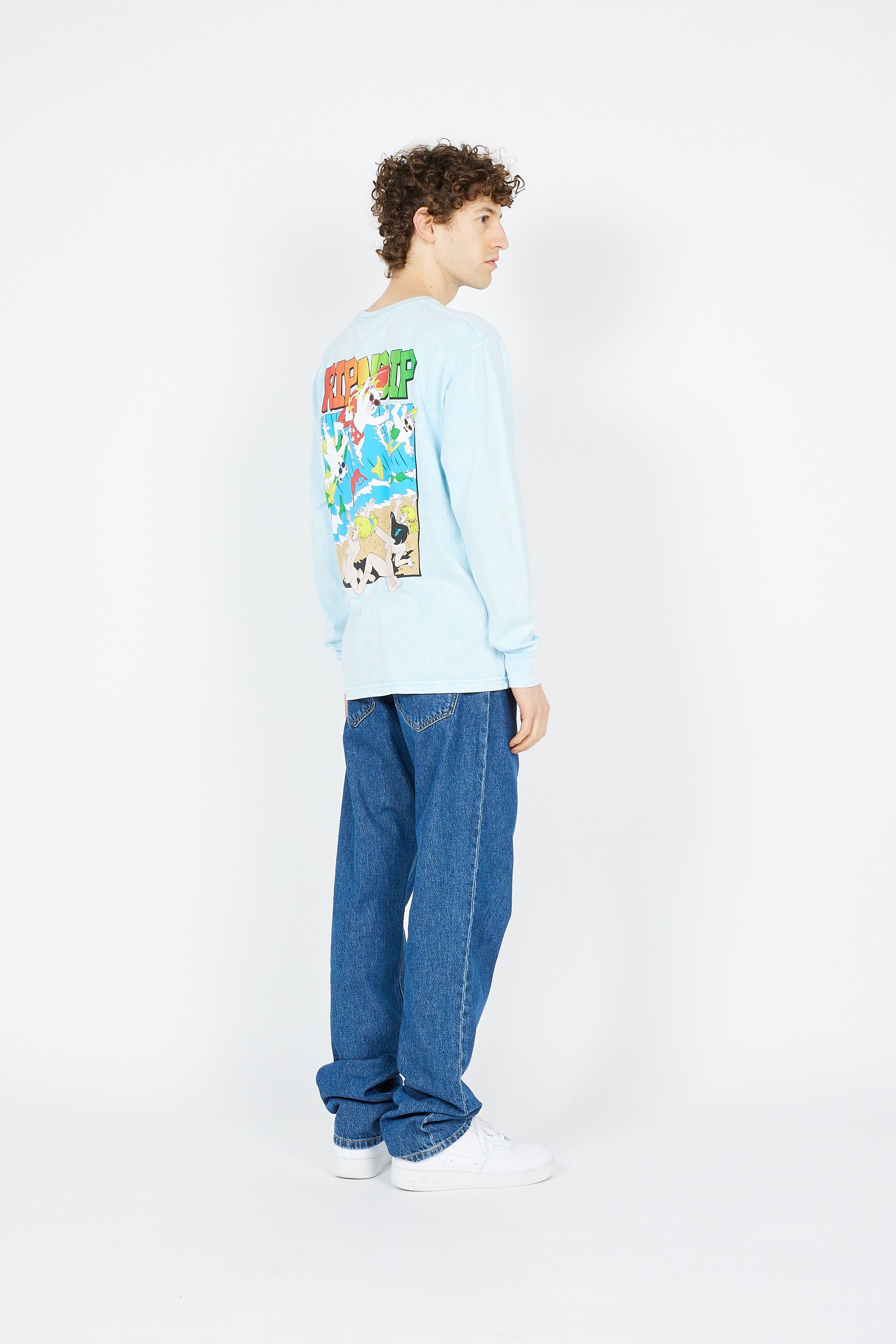 RIPNDIP T-shirt Summer Break Bleu