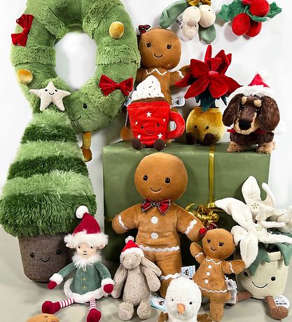 Jellycat Bamse - 19x9 cm - AmuseaBlå Hot Chocolate