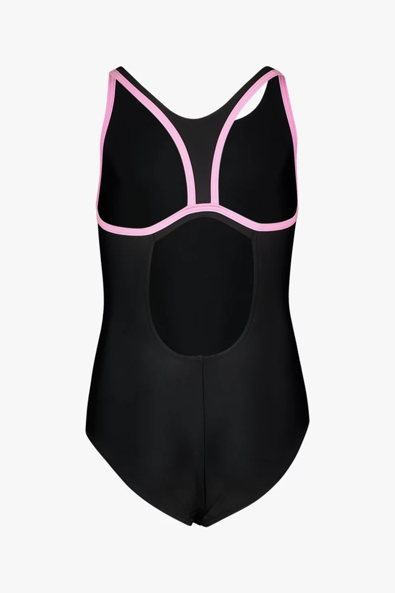 speedo Boom Logo Placement Flyback Mädchen Badeanzug