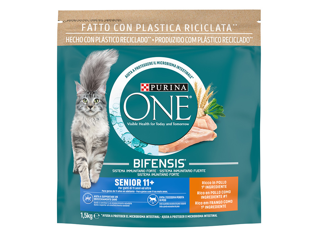 RAÇÃO PARA GATO PURINA ONE SÉNIOR 11  1.5KG