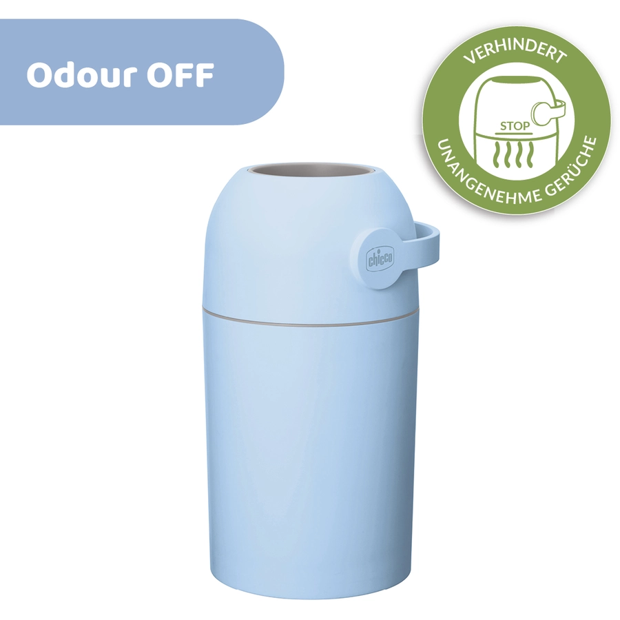 chicco Windeleimer Odour Off blau