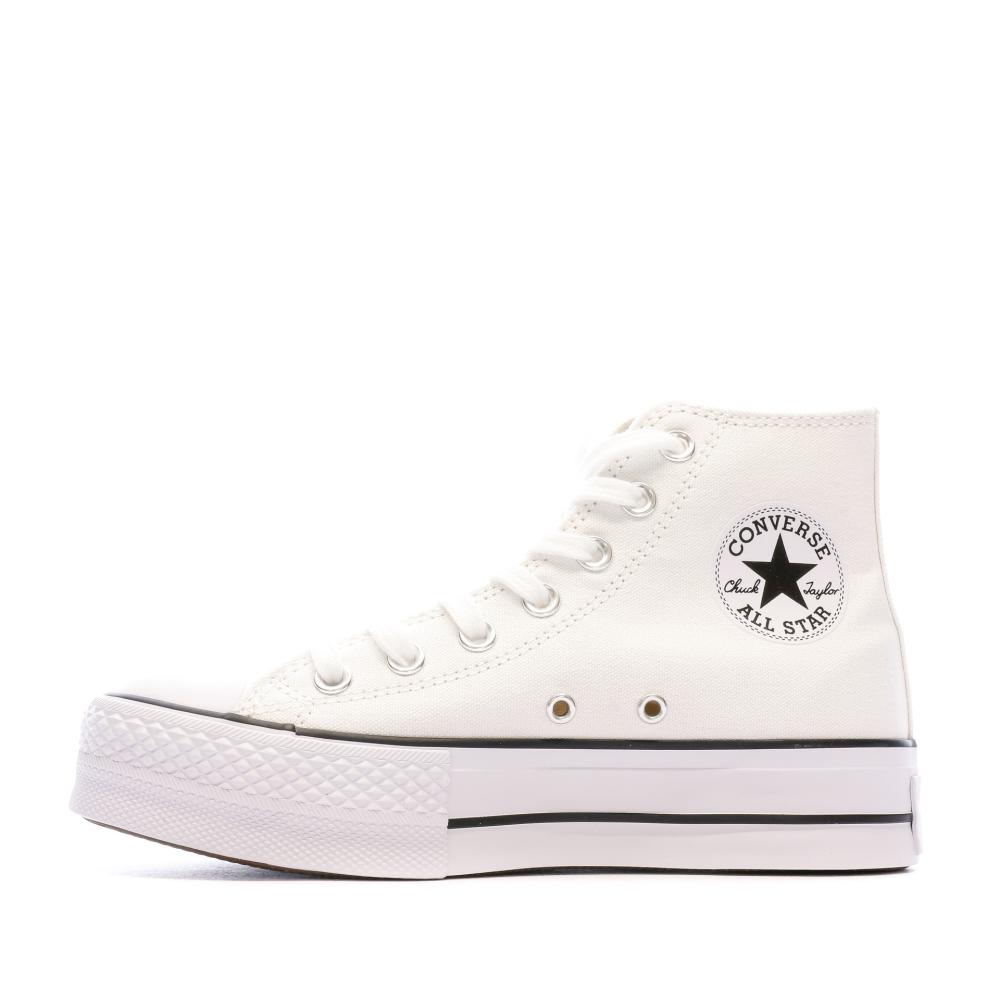 Converse Baskets Blanches Femme Converse Chuck Taylor All Star Platform