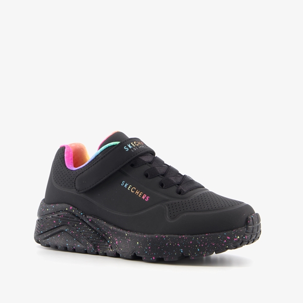 Skechers Uno Lite Rainbow Specks meisjes sneakers