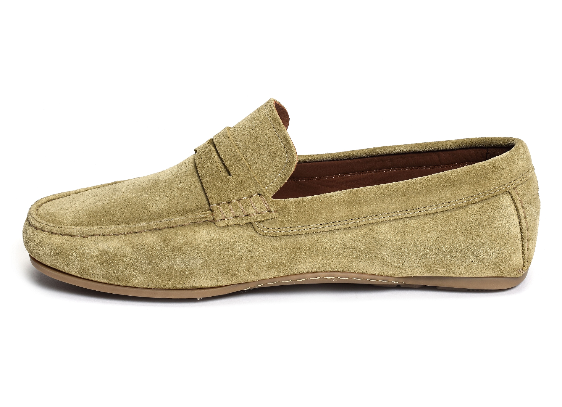 Classic suede driver 2725 vert