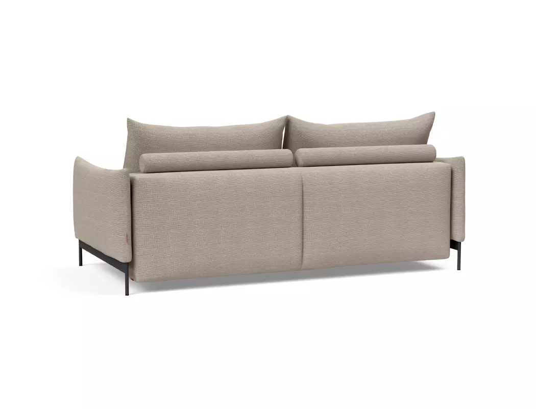 Schlafsofa Malloy Metall schwarz