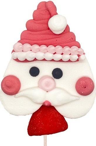 Tonton Pierrot marshmallow lolly Kerstman