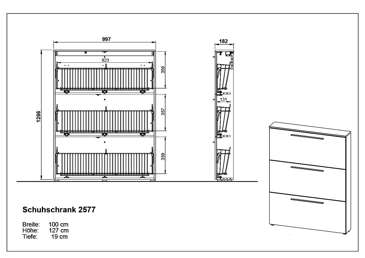 Schuhschrank UTAH