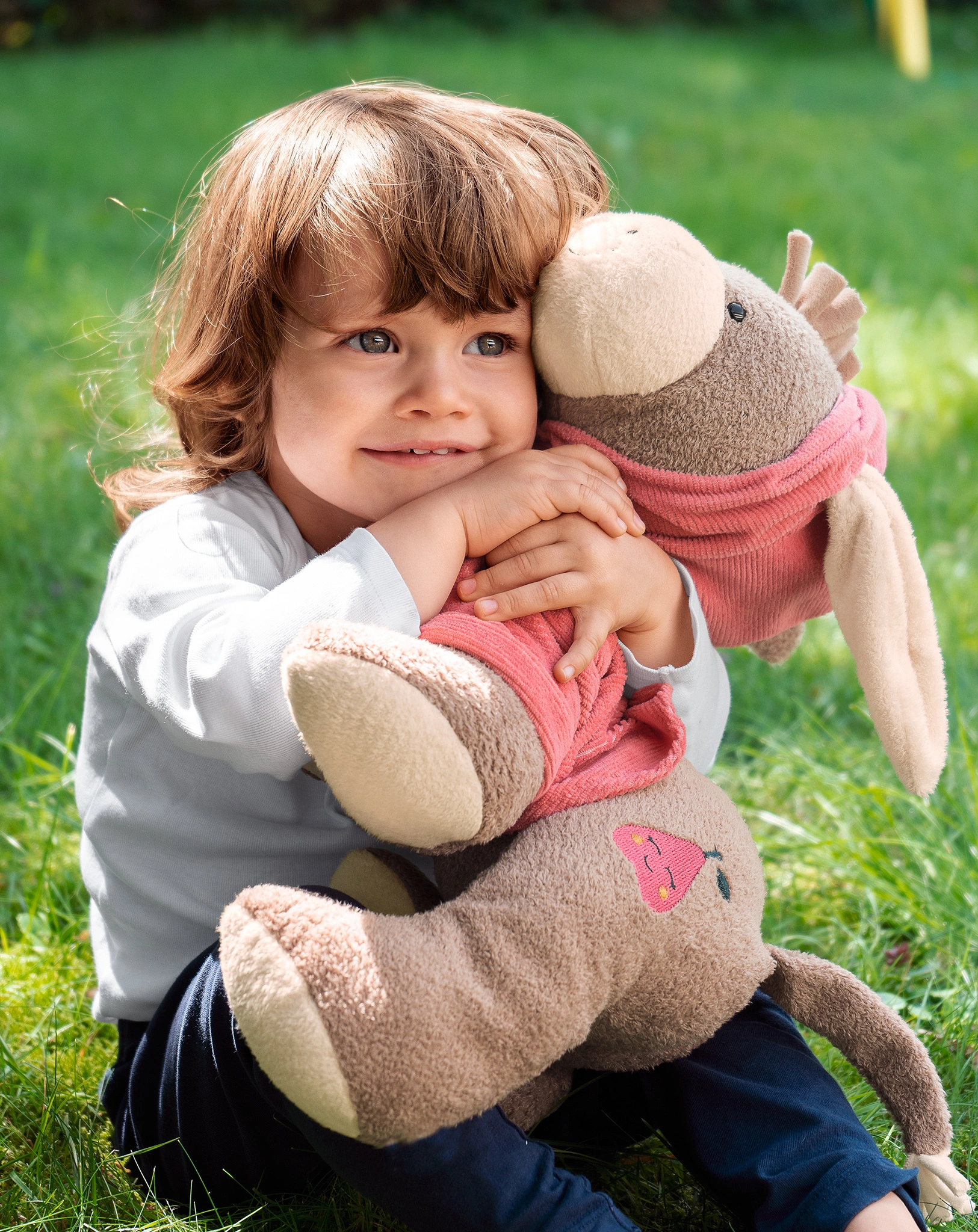Kuscheltier STERNCHEN EMMILY (35 cm) in hellbraun