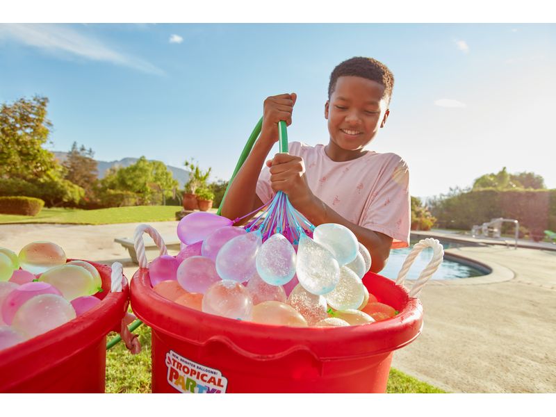 Zuru Wasserballon Bunch O Balloons – Tropical Party Selbstbindende, schnell befüllbare Wasserballons