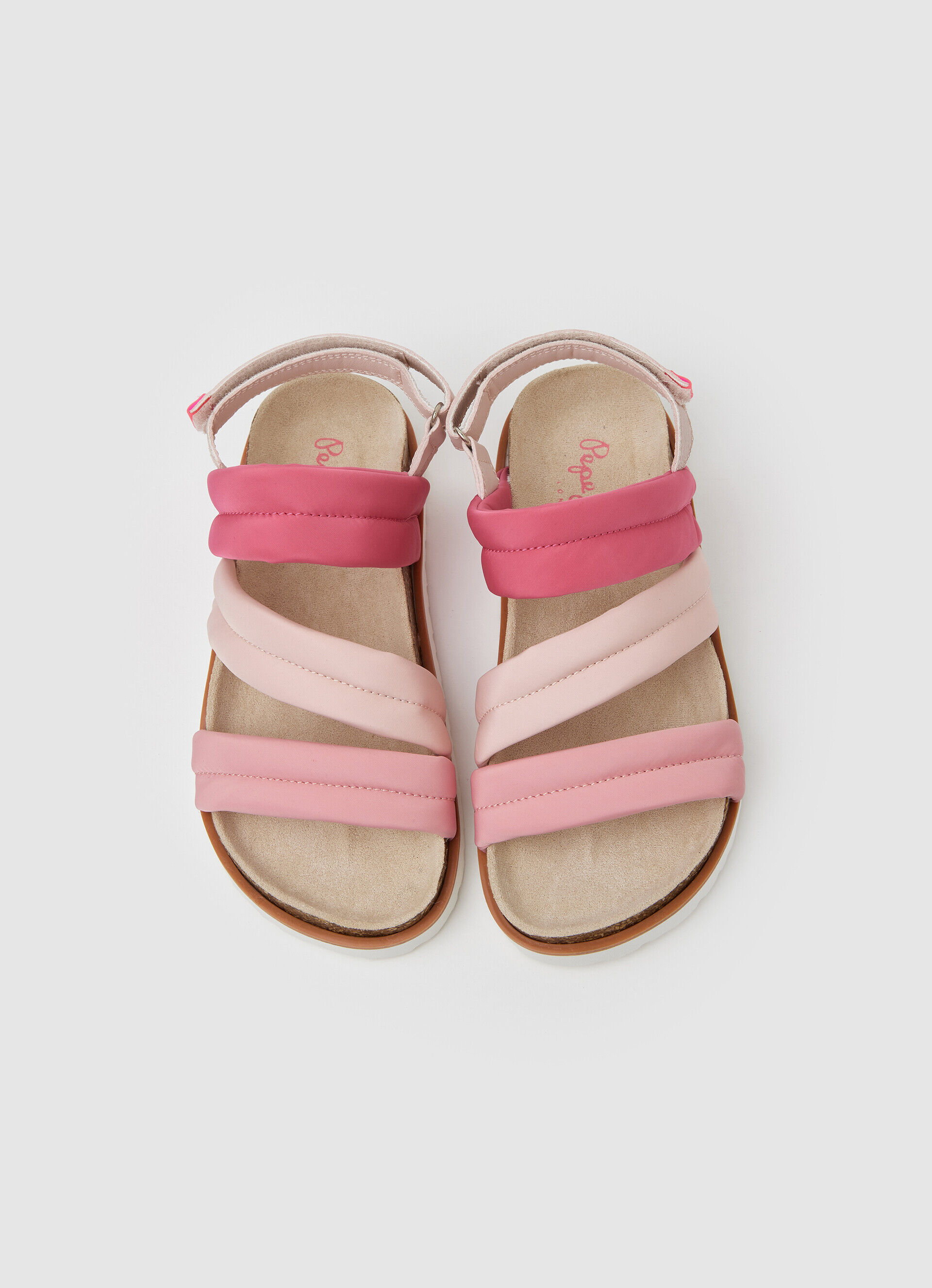 Sandálias anatômicas Berlin Cloud - rosa de fábrica