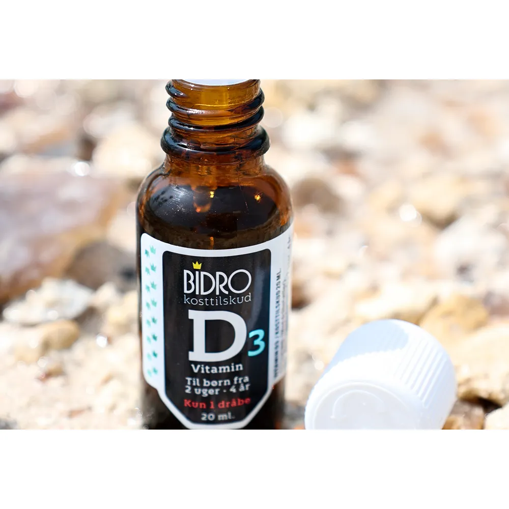Bidro Vitamin D3 dråber - 20 ml