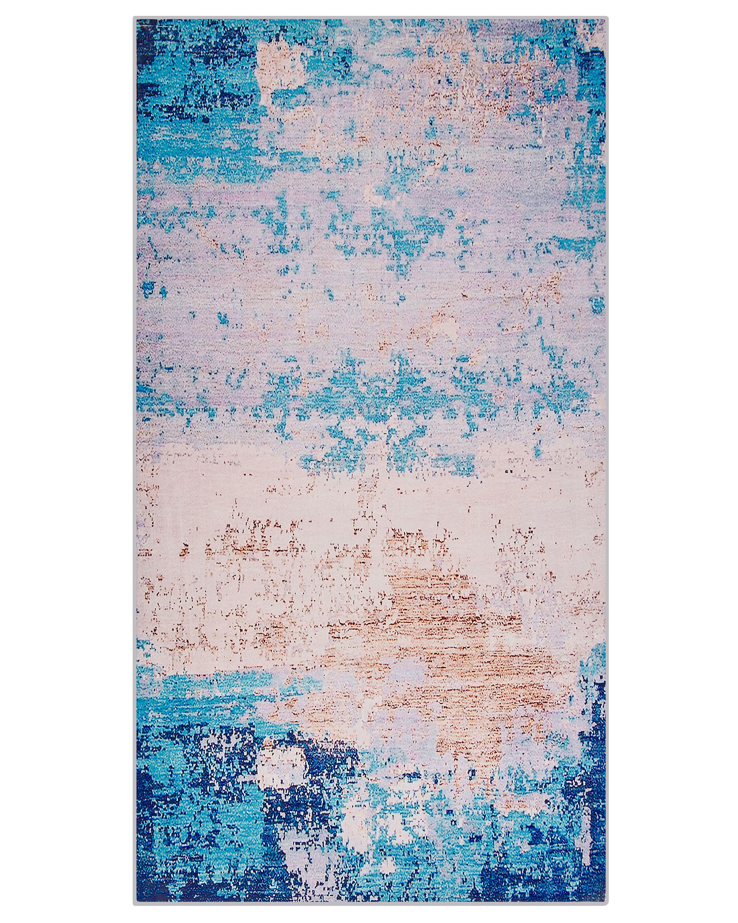 Vloerkleed INEGOL Blauw 80 x 150 cm