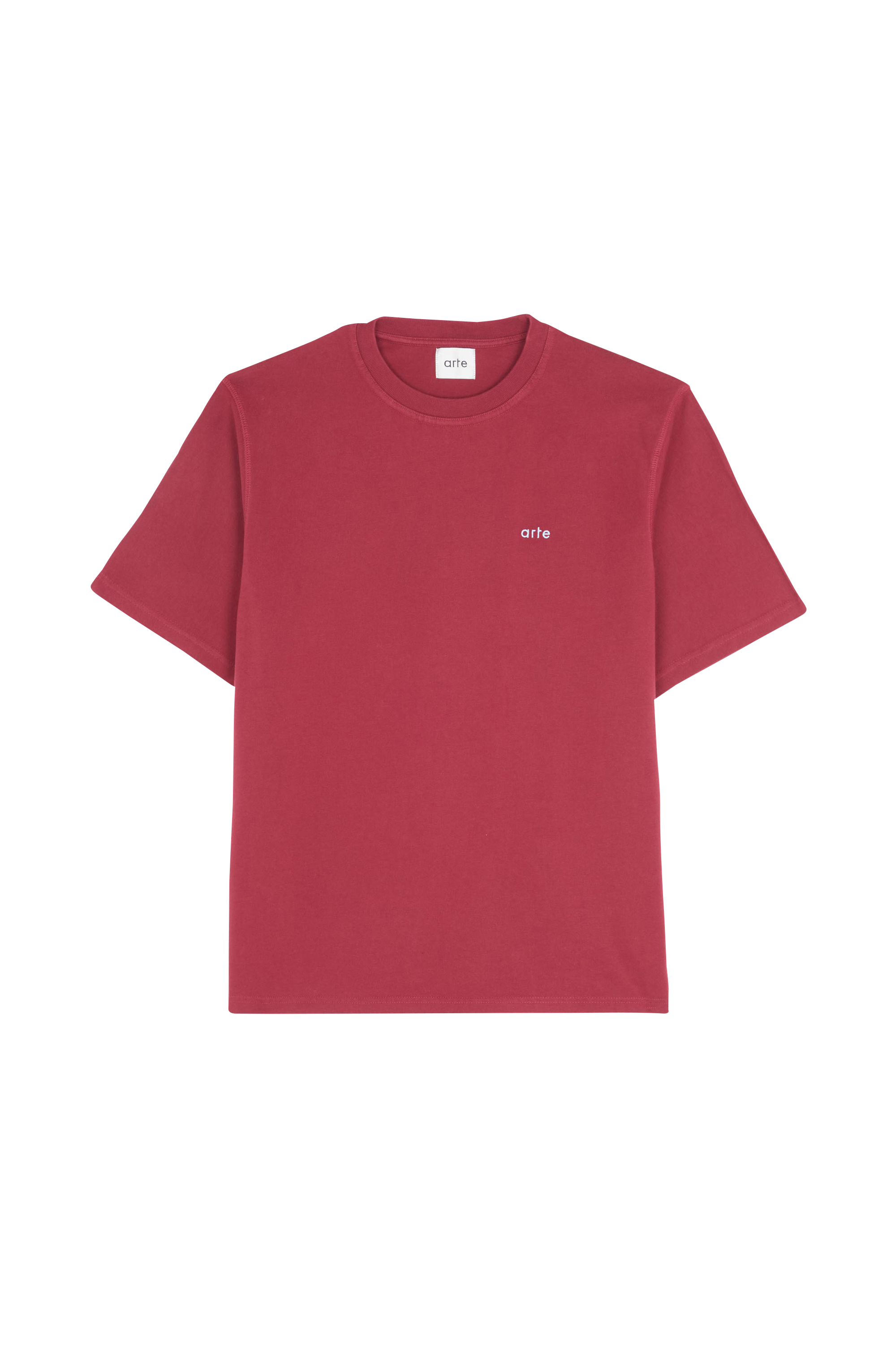 ARTE ANTWERP T-shirt Teo Back Rings T-shirt Rouge
