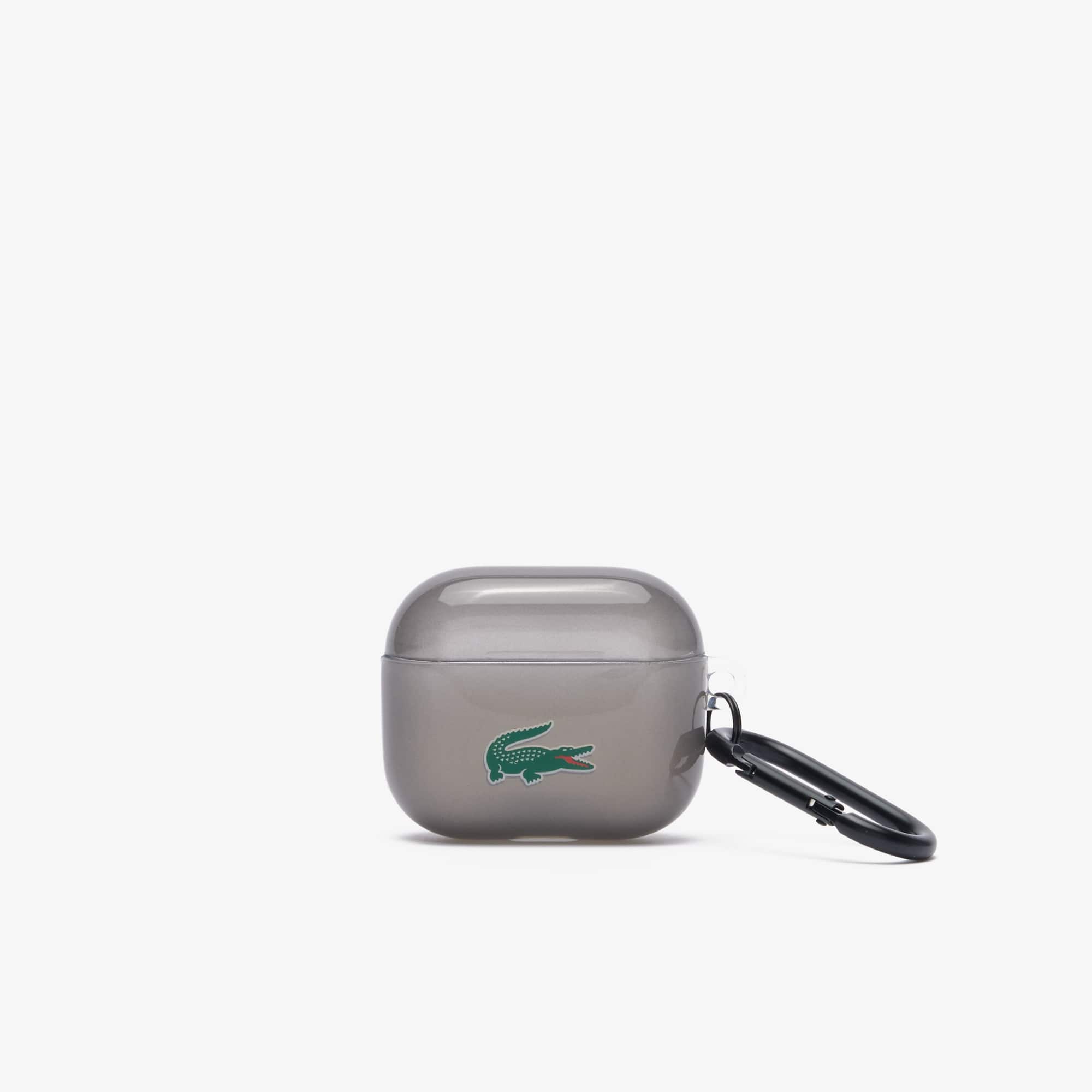 Étui pour AirPods 3 imprimé crocodile en silicone Coques iPhone - Noir - Lacoste - Unisex