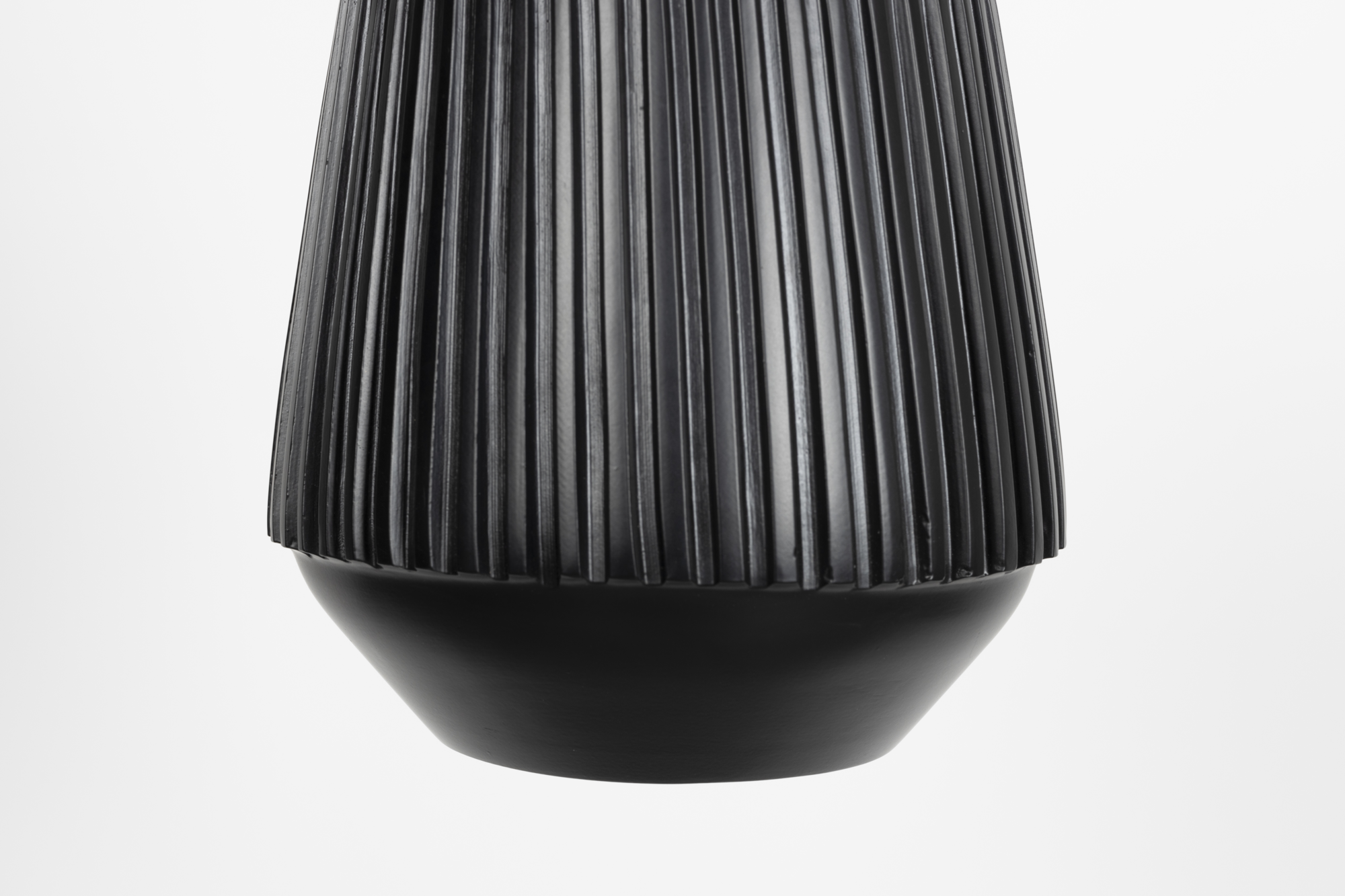 Hanglamp Aysa  Lang zwart