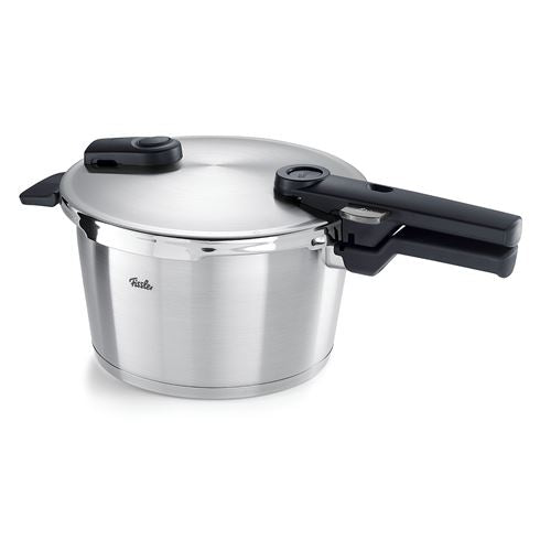 Vitaquick Premium Snelkookpan met Stoominzet en driepoot