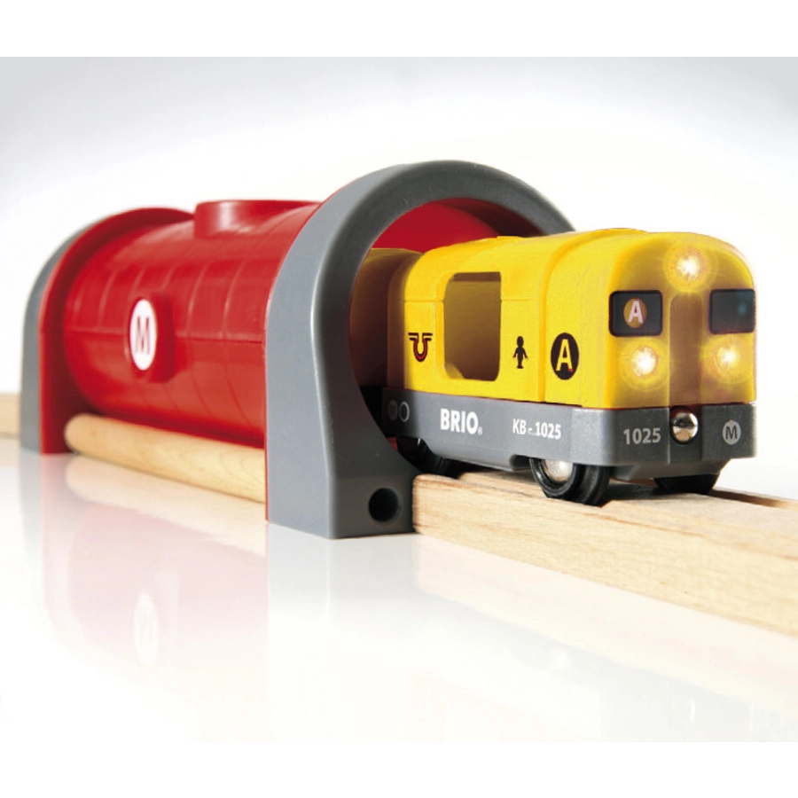 BRIO® WORLD Straßen und Schienen Bahn Set Deluxe