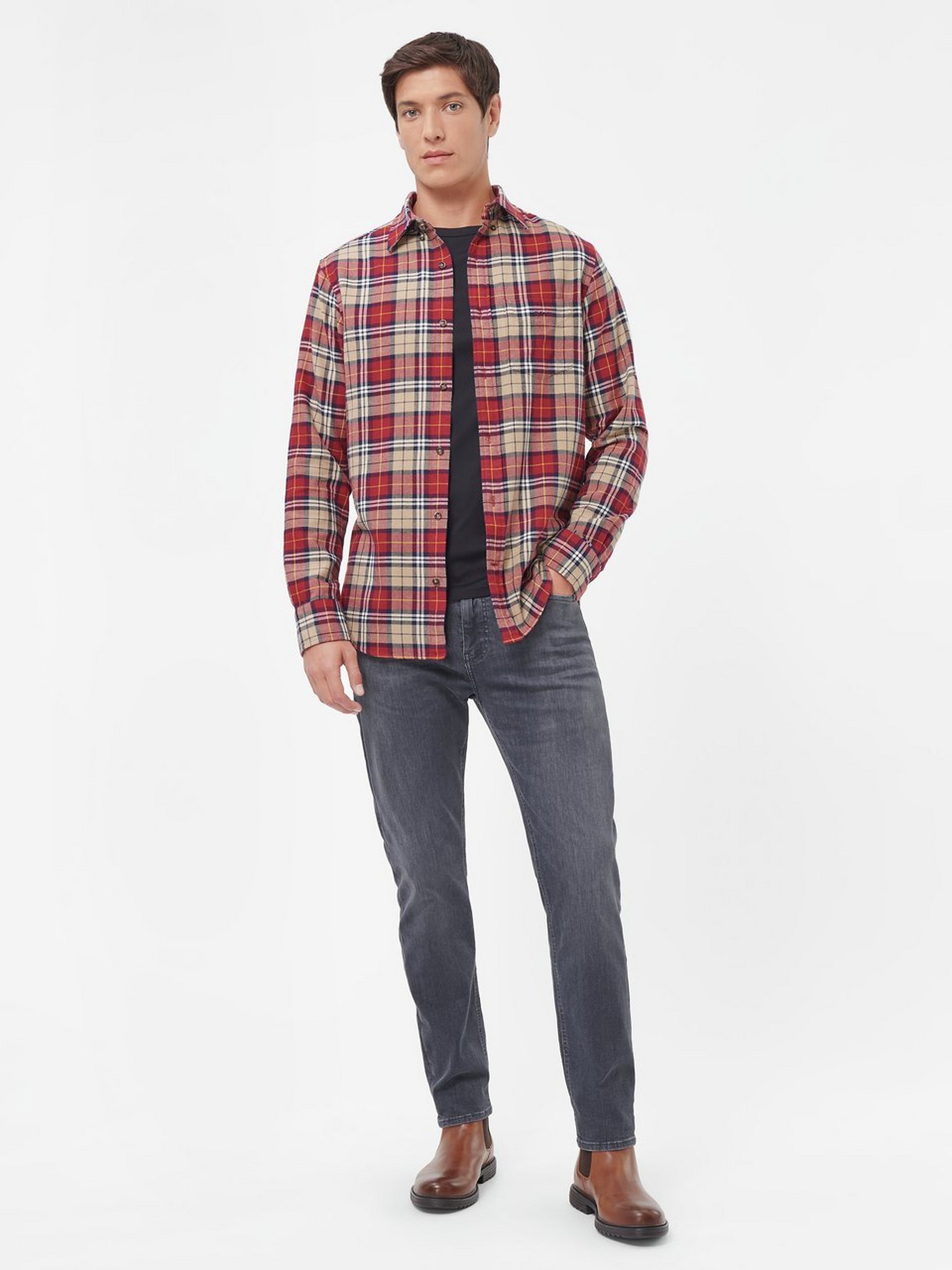 Hemd REG FLANNEL CHECK SHIRT