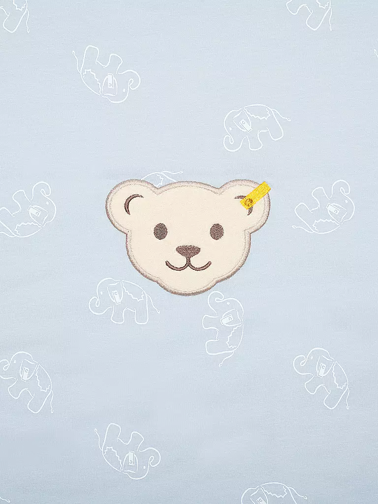 STEIFF Baby Decke hellblau