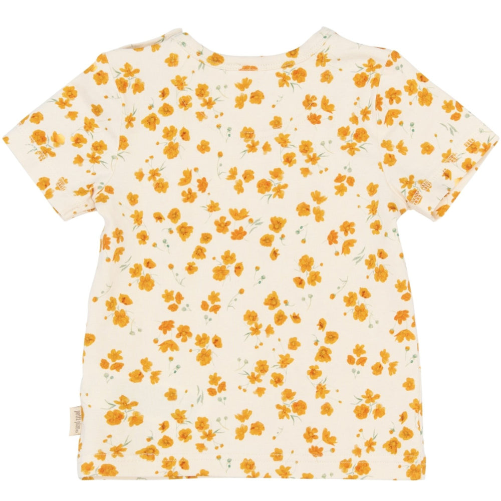 Køb Petit Piao Eggnog Buttercup Aop Ppsun S_S Tee