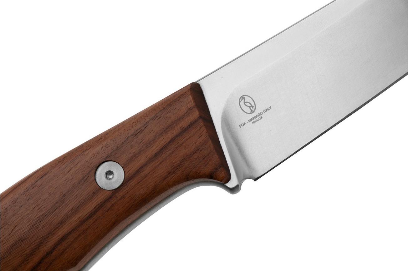 Fox Knives Fenix FX649-SA Niolox, Santos Wood, jachtmes, Yevgeny Khokhlov design