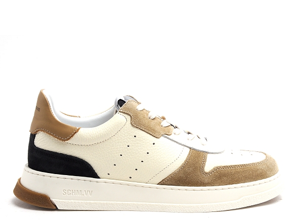 Schmoove basses homme order sneaker blanc
