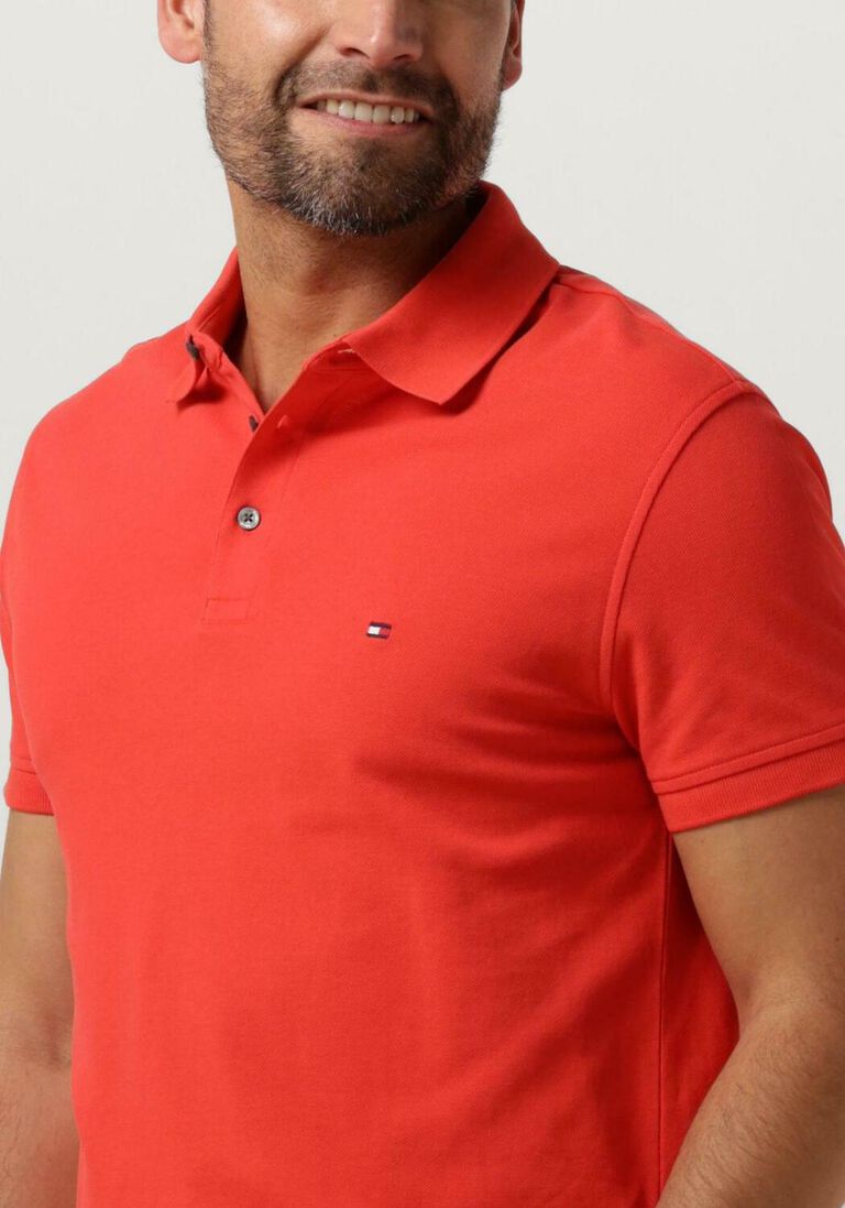TOMMY HILFIGER oranje tommy hilfiger polo 1985 slim polo