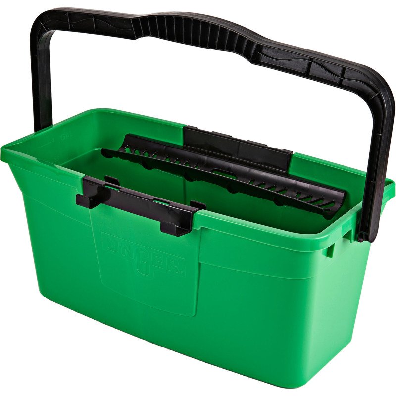 Seau pour nettoyage des vitres Unger 12 L, avec porte-outils