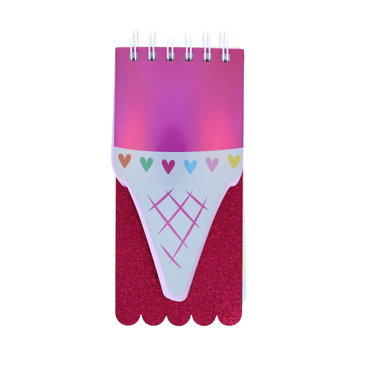 Carnet glace et paillettes Roodoudou