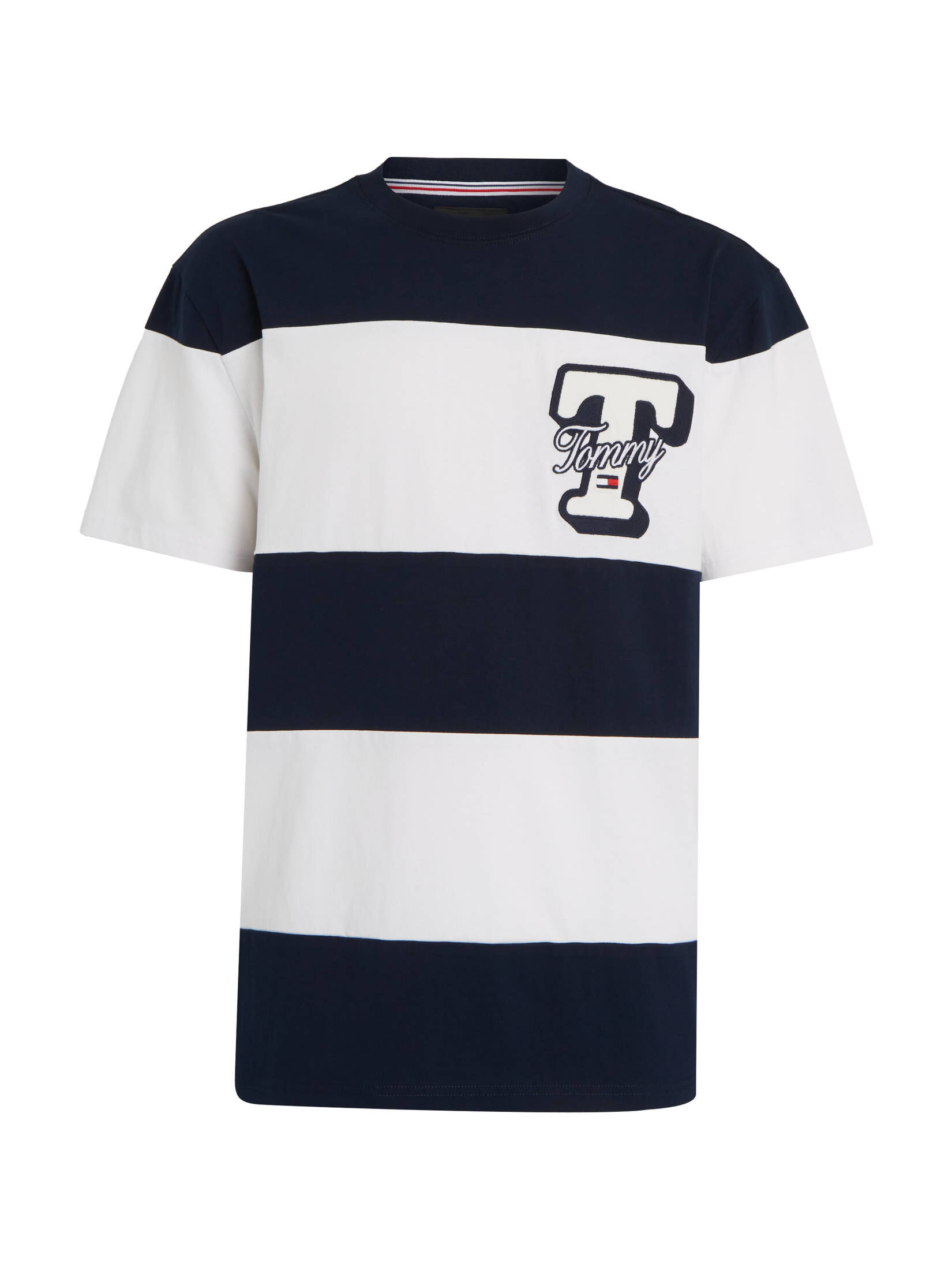 Tommy Jeans| Herren T-Shirt TJM REGULAR LETTER CUT & SEW TEE